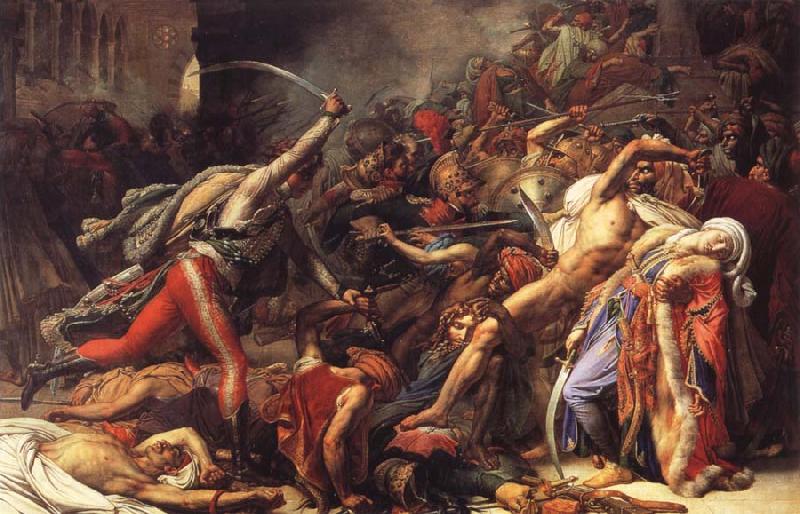 Anne-Louis Girodet-Trioson The Cairo Insurgents oil painting image